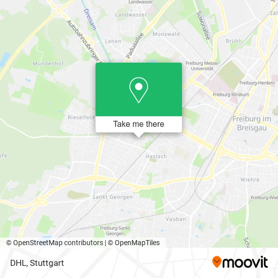 Карта DHL
