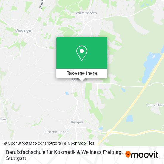 Berufsfachschule für Kosmetik & Wellness Freiburg map