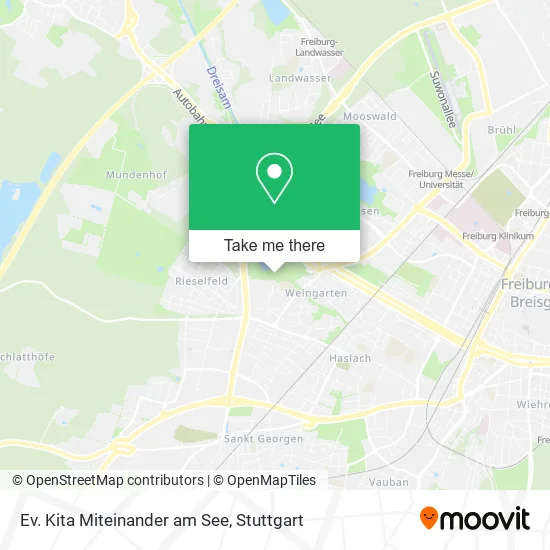 Карта Ev. Kita Miteinander am See