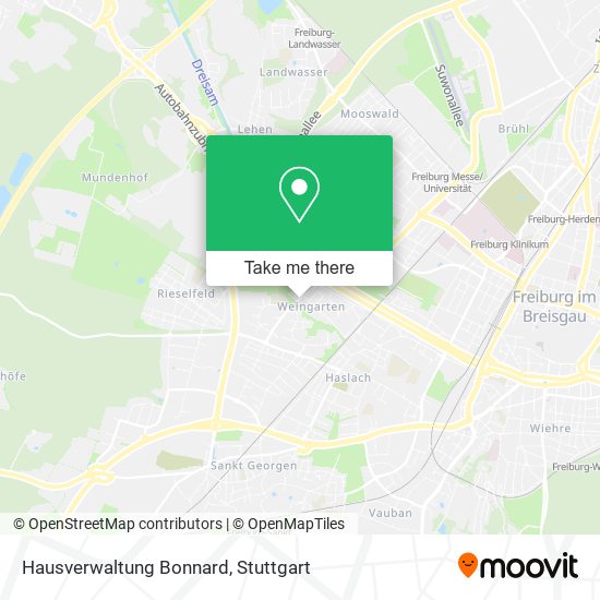 Hausverwaltung Bonnard map