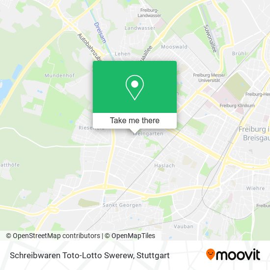 Карта Schreibwaren Toto-Lotto Swerew