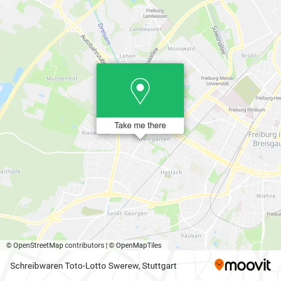 Карта Schreibwaren Toto-Lotto Swerew