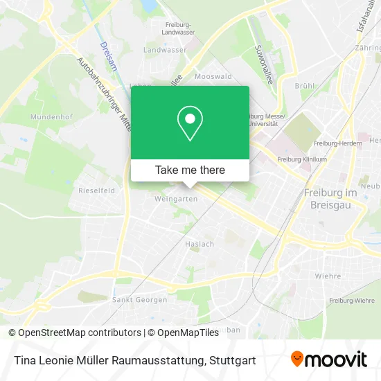 Карта Tina Leonie Müller Raumausstattung
