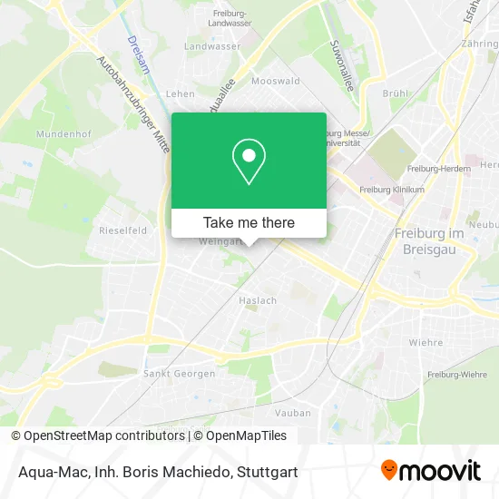 Карта Aqua-Mac, Inh. Boris Machiedo