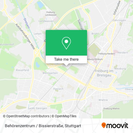 Behörenzentrum / Bissierstraße map