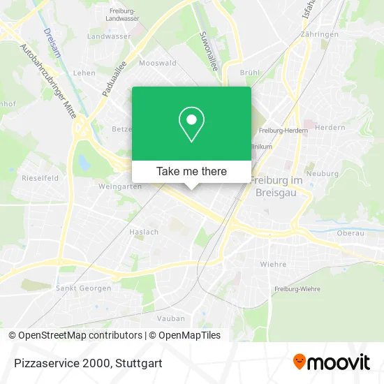 Карта Pizzaservice 2000
