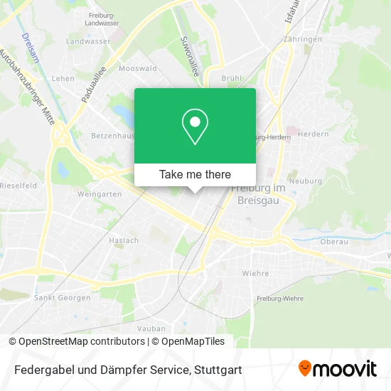 Карта Federgabel und Dämpfer Service