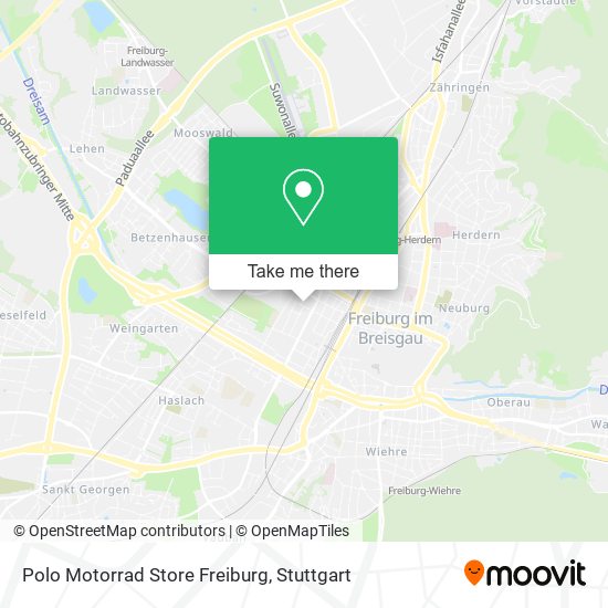 Карта Polo Motorrad Store Freiburg