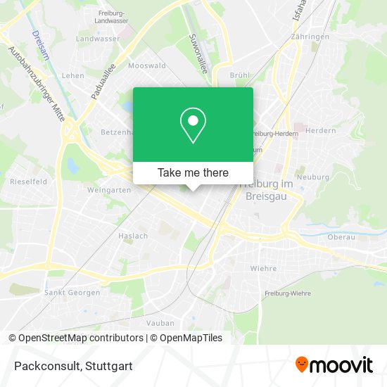 Packconsult map