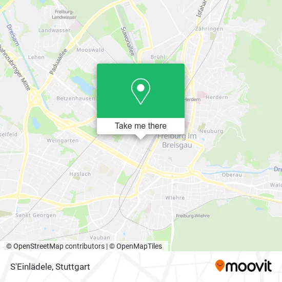 Карта S'Einlädele