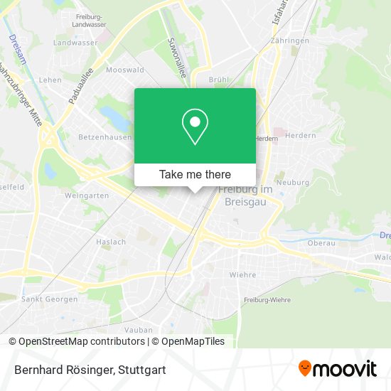 Bernhard Rösinger map