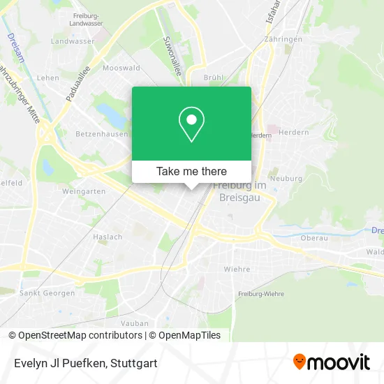 Карта Evelyn Jl Puefken