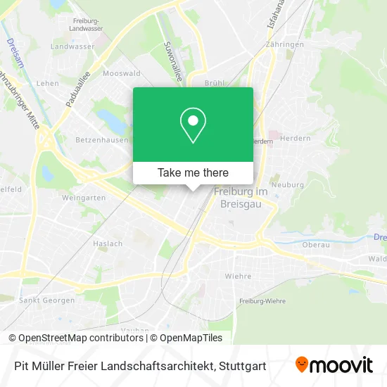 Карта Pit Müller Freier Landschaftsarchitekt