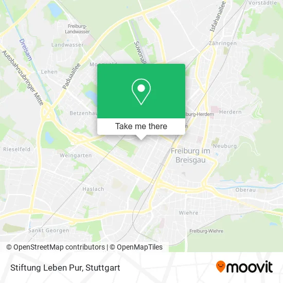Карта Stiftung Leben Pur