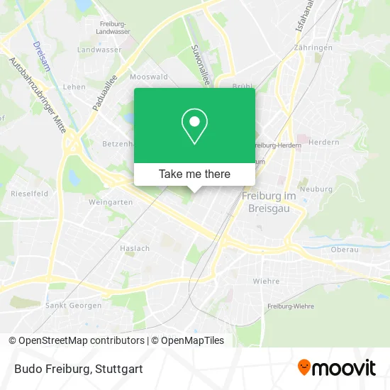 Карта Budo Freiburg