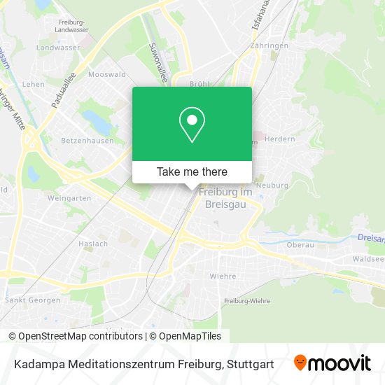 Kadampa Meditationszentrum Freiburg map