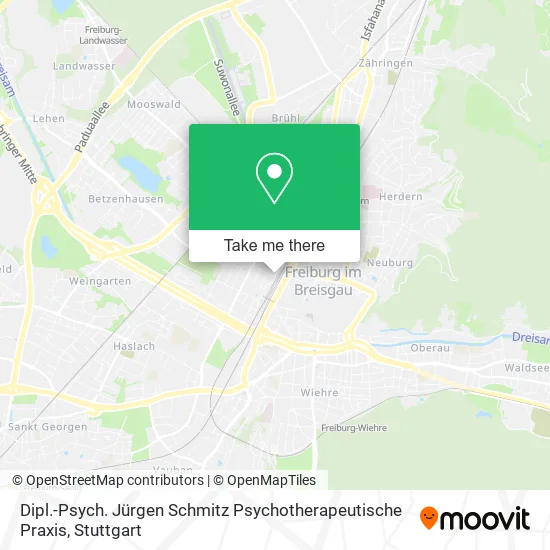 Карта Dipl.-Psych. Jürgen Schmitz Psychotherapeutische Praxis