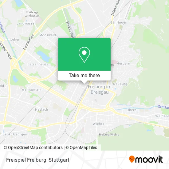 Карта Freispiel Freiburg