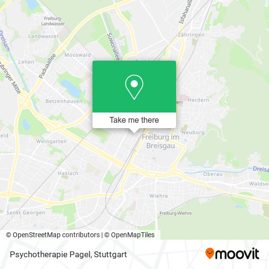 Psychotherapie Pagel map