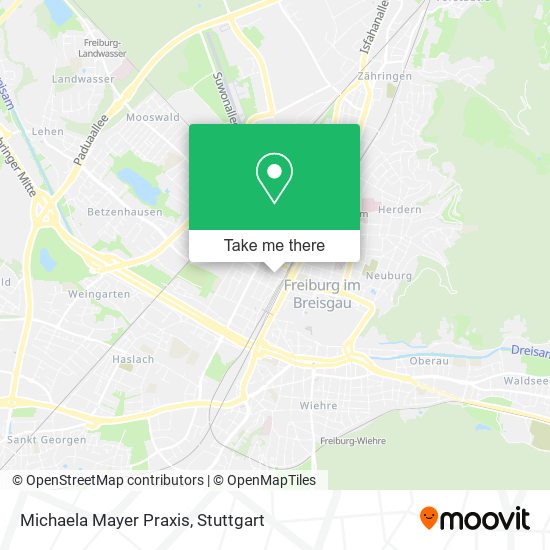 Michaela Mayer Praxis map