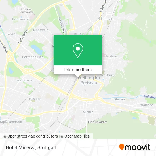 Карта Hotel Minerva