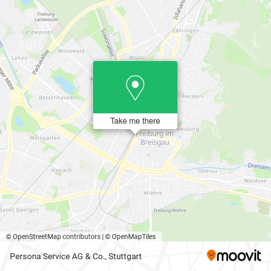 Карта Persona Service AG & Co.