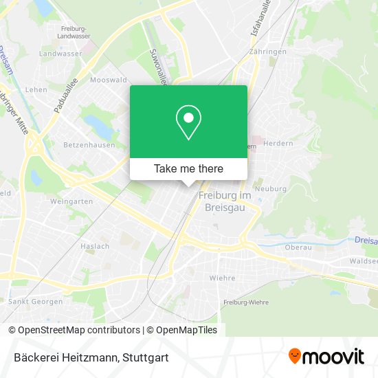 Bäckerei Heitzmann map