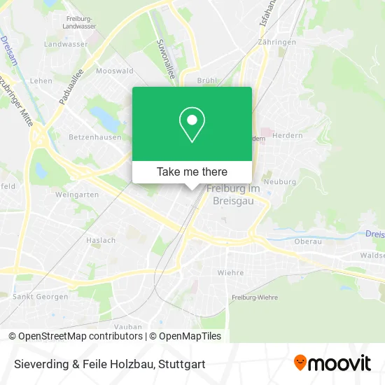 Карта Sieverding & Feile Holzbau