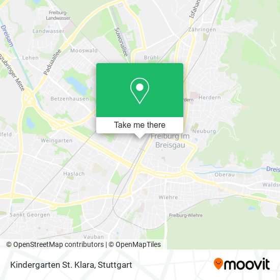 Kindergarten St. Klara map