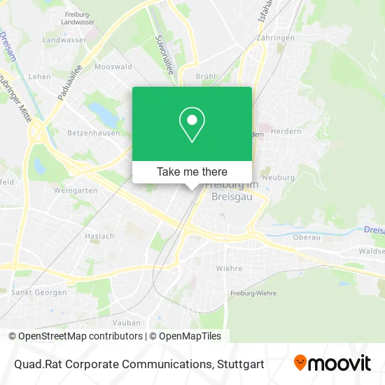 Карта Quad.Rat Corporate Communications