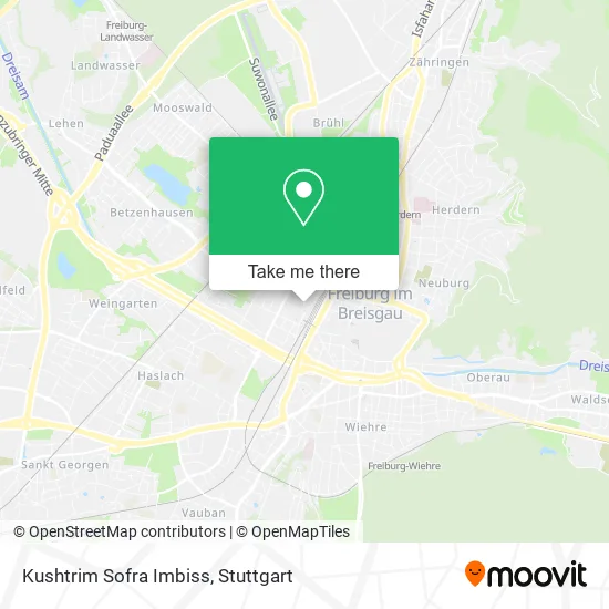 Карта Kushtrim Sofra Imbiss