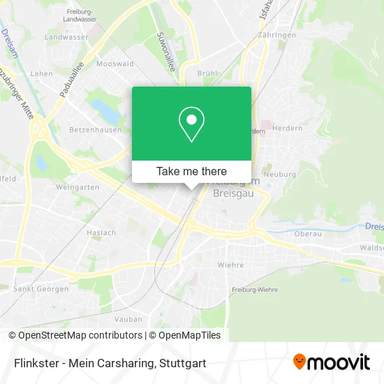 Карта Flinkster - Mein Carsharing