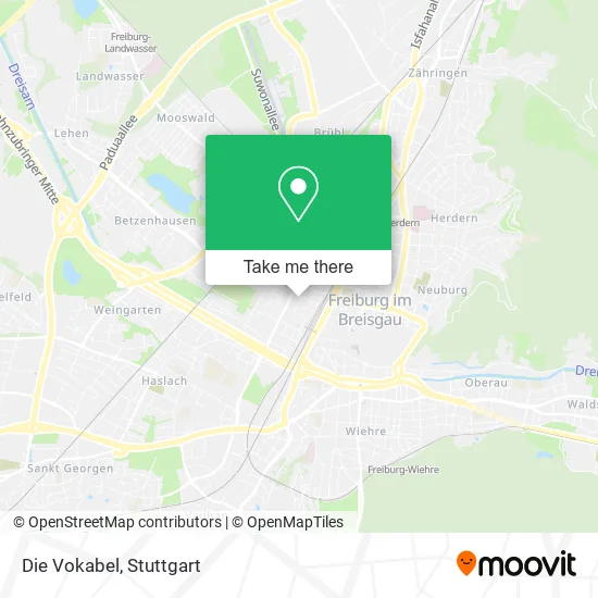 Карта Die Vokabel