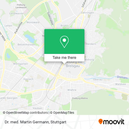 Dr. med. Martin Germann map