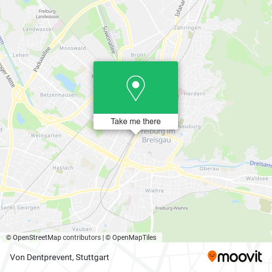 Карта Von Dentprevent