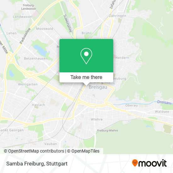 Карта Samba Freiburg