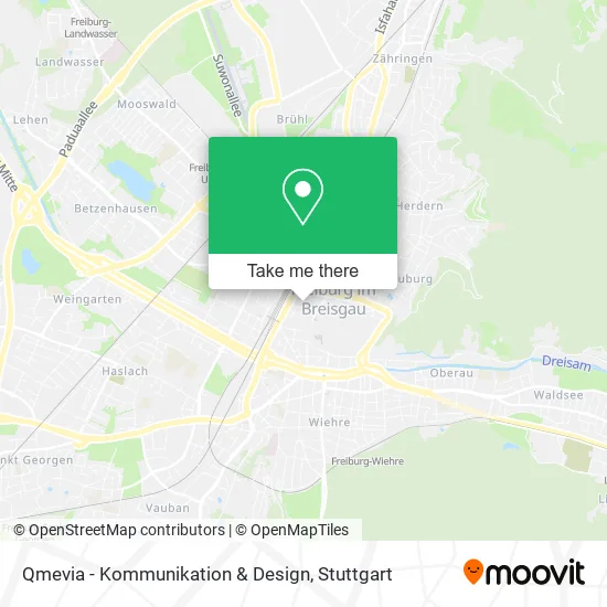 Карта Qmevia - Kommunikation & Design