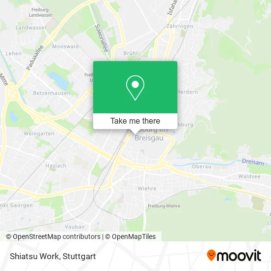 Карта Shiatsu Work