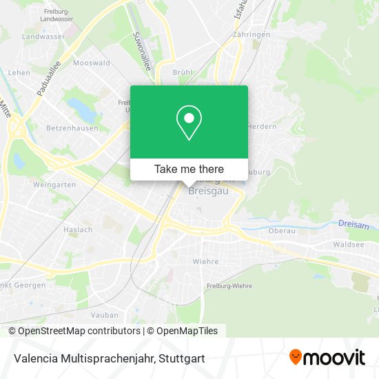 Valencia Multisprachenjahr map