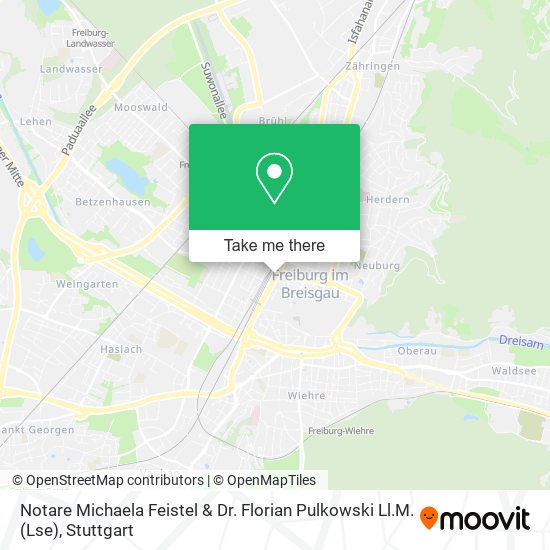 Notare Michaela Feistel & Dr. Florian Pulkowski Ll.M.(Lse) map