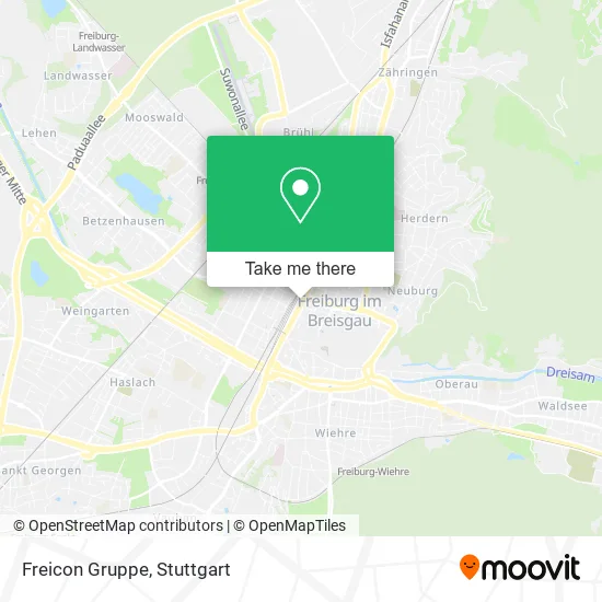 Карта Freicon Gruppe