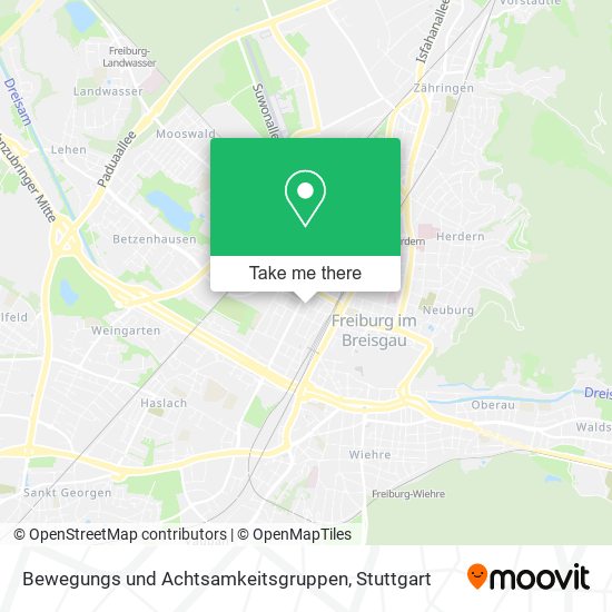 Bewegungs und Achtsamkeitsgruppen map