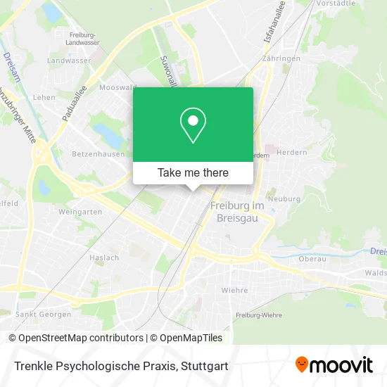 Карта Trenkle Psychologische Praxis