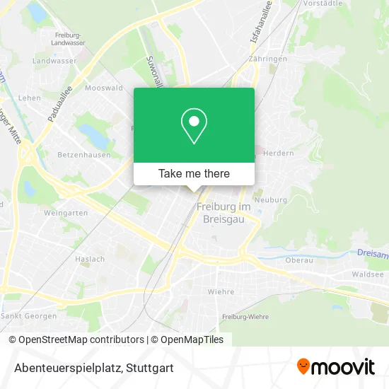 Карта Abenteuerspielplatz