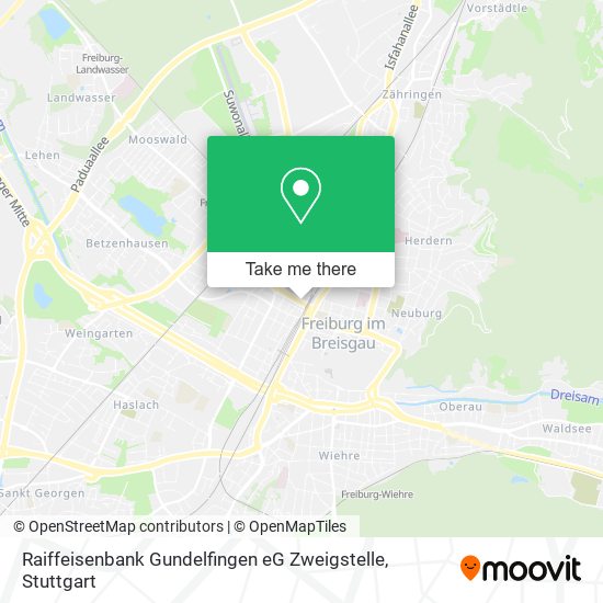 Raiffeisenbank Gundelfingen eG Zweigstelle map