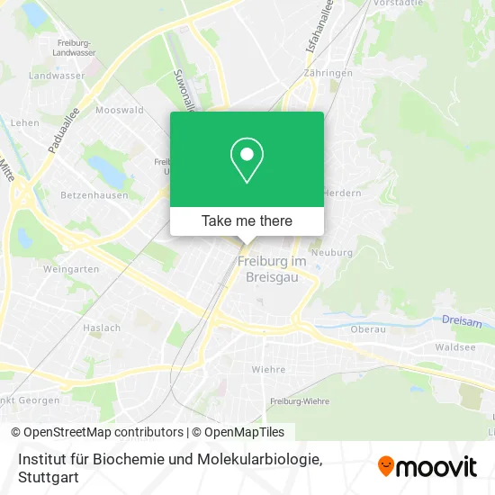 Карта Institut für Biochemie und Molekularbiologie