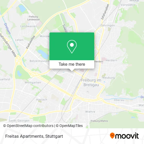 Карта Freitas Apartments