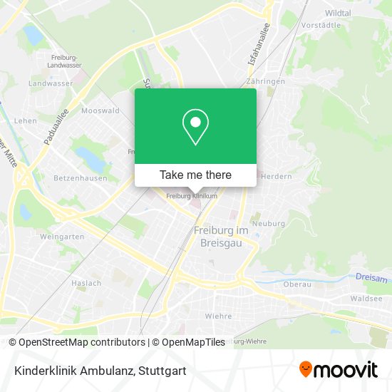 Kinderklinik Ambulanz map