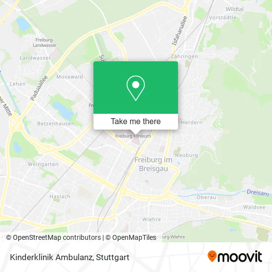 Карта Kinderklinik Ambulanz