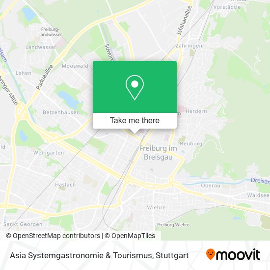 Asia Systemgastronomie & Tourismus map